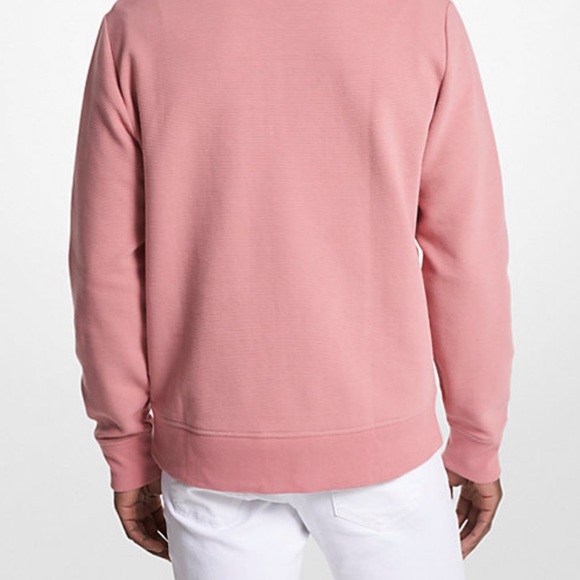 (XL) MICHAEL KORS MENS
Cotton Blend Half-Zip Sweater - Picture 2 of 3